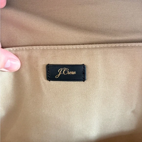Limited Ed.J. Crew Harper Italian Leather Pink, White and  display picture 3